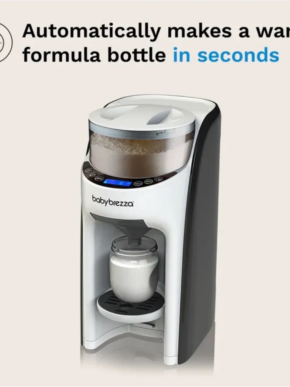 Baby Brezza Formula Bottle Maker – White